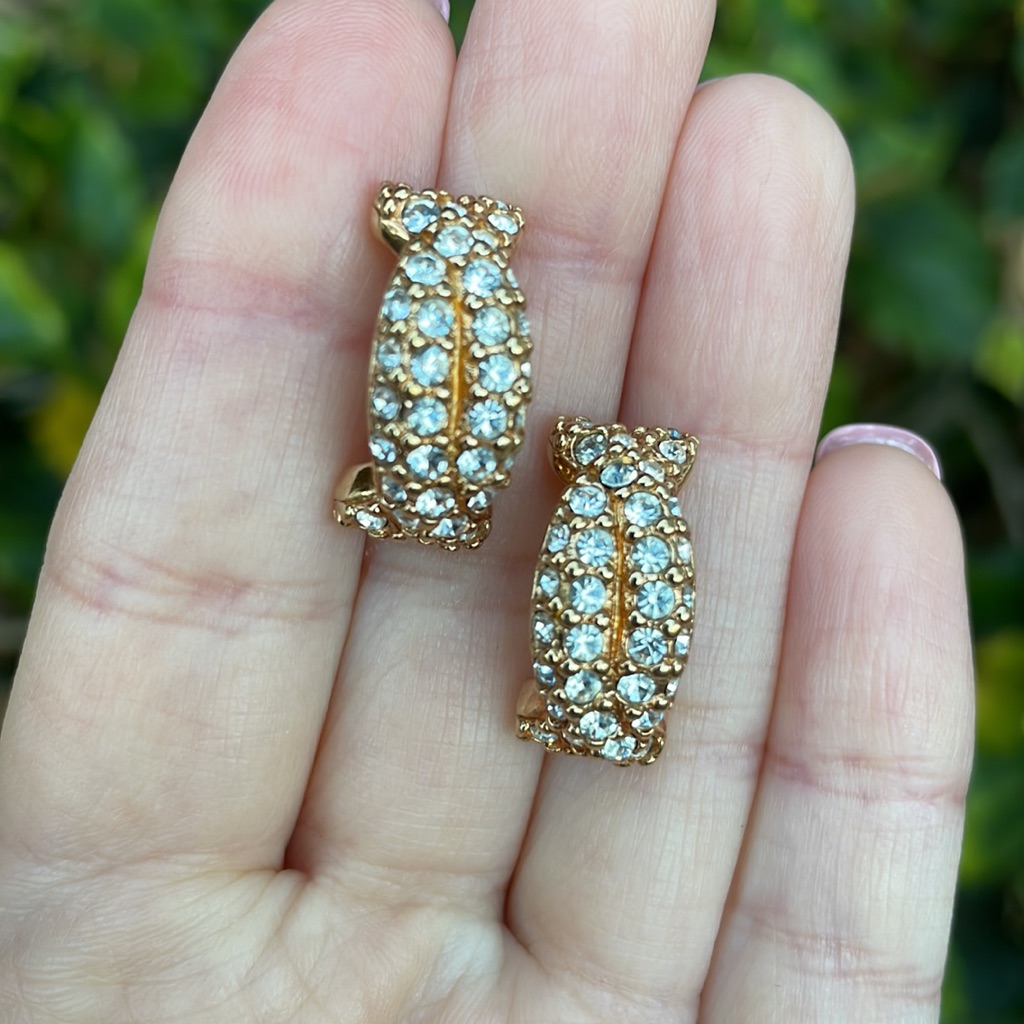 Vintage Authentic Swarovski Earrings